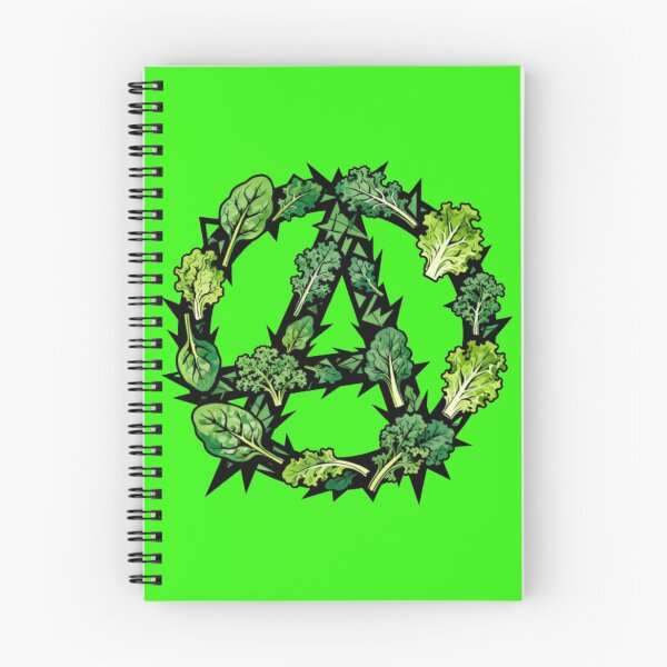 Item preview, Vegan Anarchy Symbol – Plant-Based Rebel  designed and sold by Ditstyle.