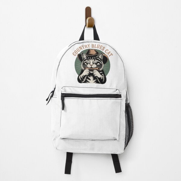 Item preview, Vintage Country Blues Cat Cartoon Art Rustic Music Vibes designed and sold by chattsuede.