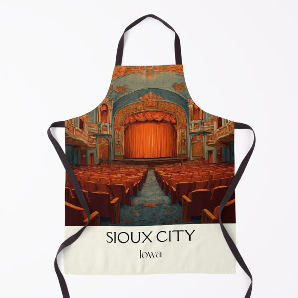 Item preview, Sioux City Iowa Historic Theatre | Ornate Auditorium Poster designed and sold by TuncGK.