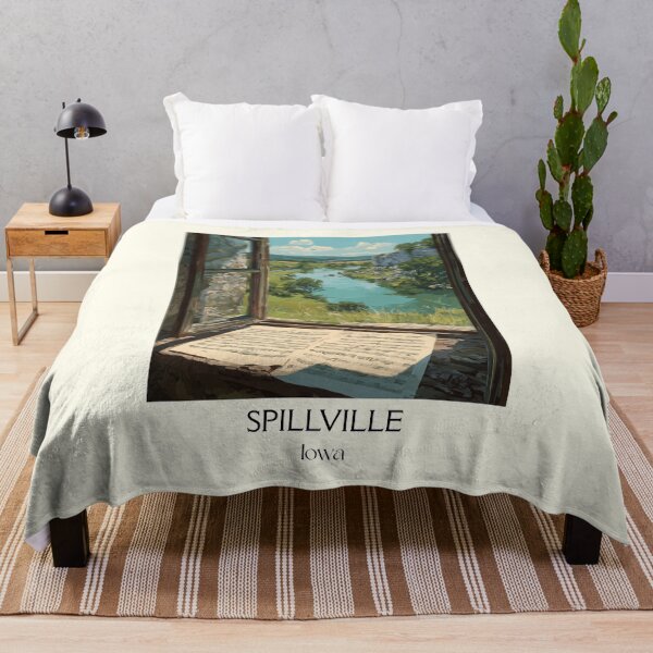 Item preview, Spillville Iowa Historic View | Composer's Inspiration Poster designed and sold by TuncGK.