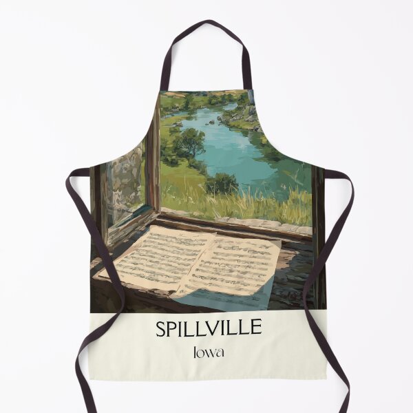 Item preview, Spillville Iowa Historic View | Composer's Inspiration Poster designed and sold by TuncGK.