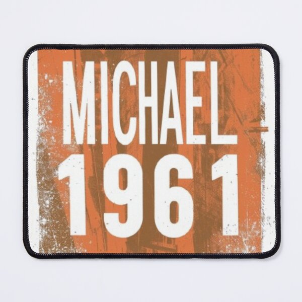 Item preview, Michael 1961 Vintage Retro Birthday designed and sold by AlexLineArt.