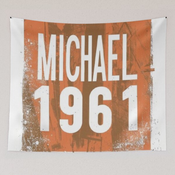 Item preview, Michael 1961 Vintage Retro Birthday designed and sold by AlexLineArt.