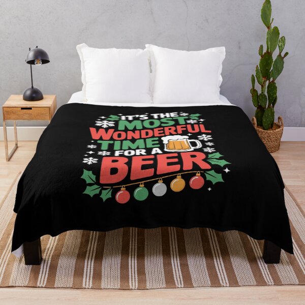 Item preview, It's the Most Wonderful Time for a Beer Holiday Drinker Gift designed and sold by 89BLACK.