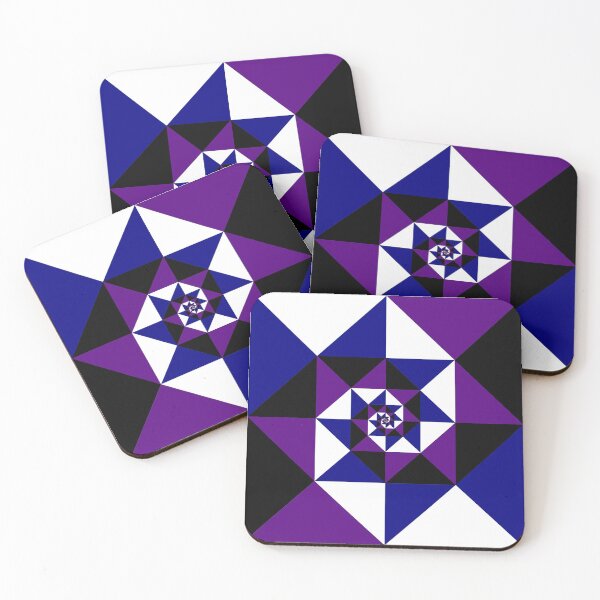 Item preview, Geometric Quilt (Swirl): Night  designed and sold by SarahJosArt.