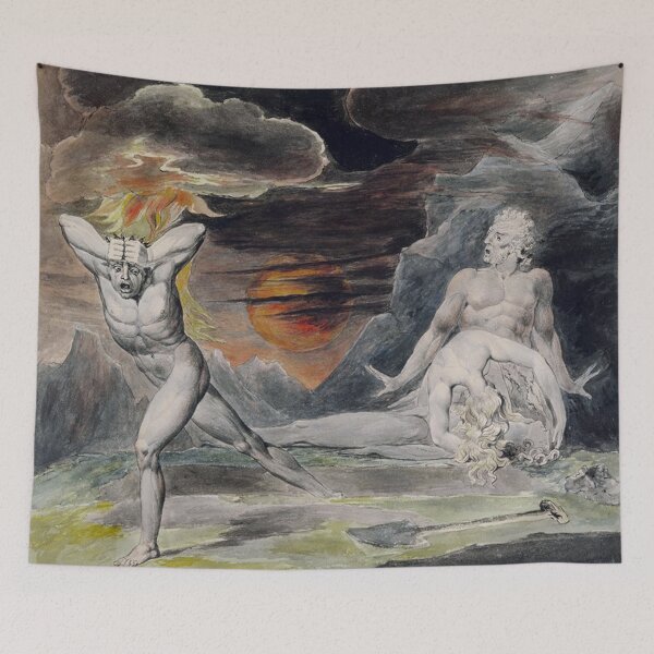 Item preview, HD Cain Fleeing from the Wrath of God, by William Blake HIGH DEFINITION designed and sold by MINDTHECHERRY.
