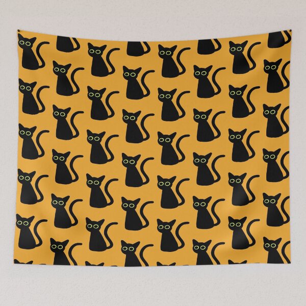 Item preview, Silly black cat  designed and sold by Addi Does Art.