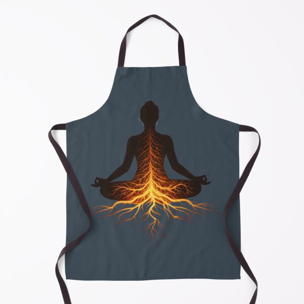 Item preview, Grounded Meditation Yoga Roots Art designed and sold by Dakson Design - Fantasy Art.