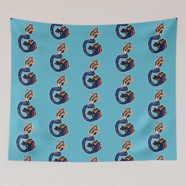 Item preview, colorful princess mermaid sticker designed and sold by Addi Does Art.