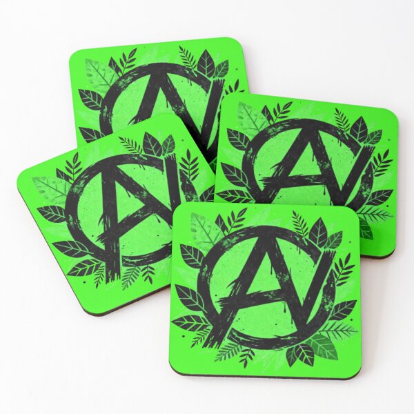 Item preview, Vegan Anarchy Symbol – Plant-Based Rebel  designed and sold by Ditstyle.