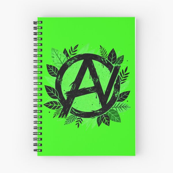 Item preview, Vegan Anarchy Symbol – Plant-Based Rebel  designed and sold by Ditstyle.