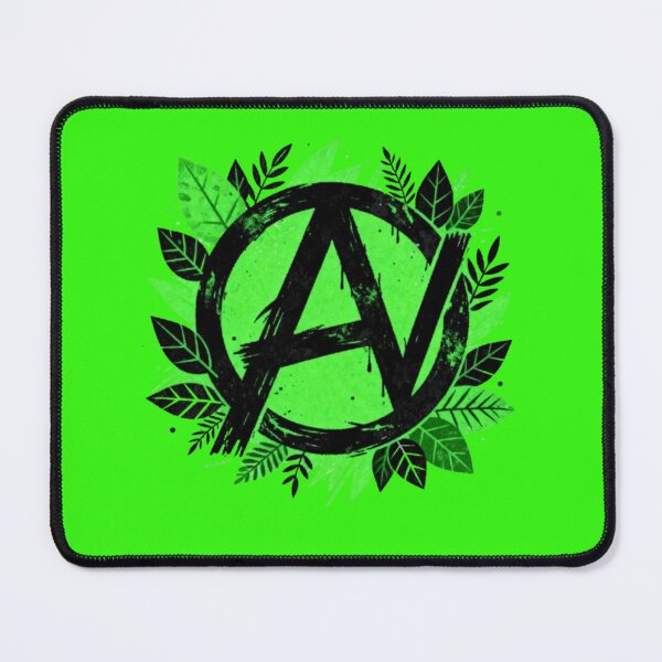 Item preview, Vegan Anarchy Symbol – Plant-Based Rebel  designed and sold by Ditstyle.