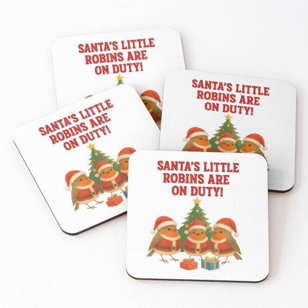 Item preview, Robins Santa's little helpers designed and sold by JamesDunican.