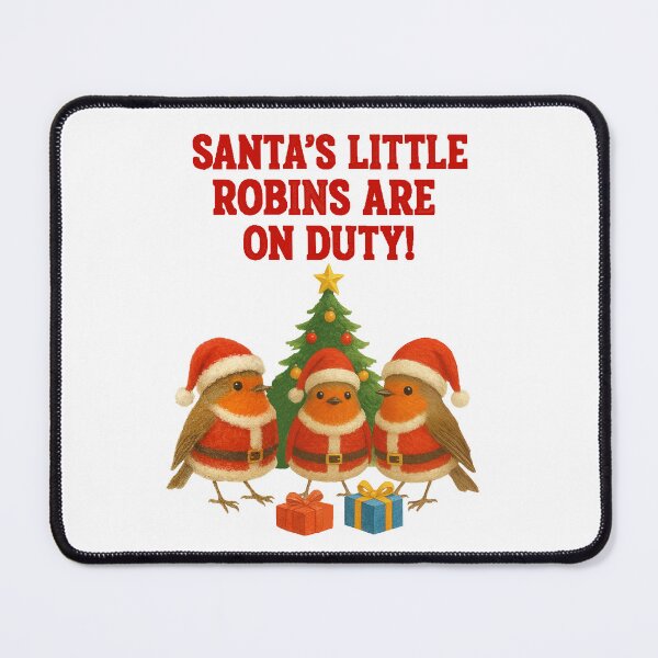 Item preview, Robins Santa's little helpers designed and sold by JamesDunican.