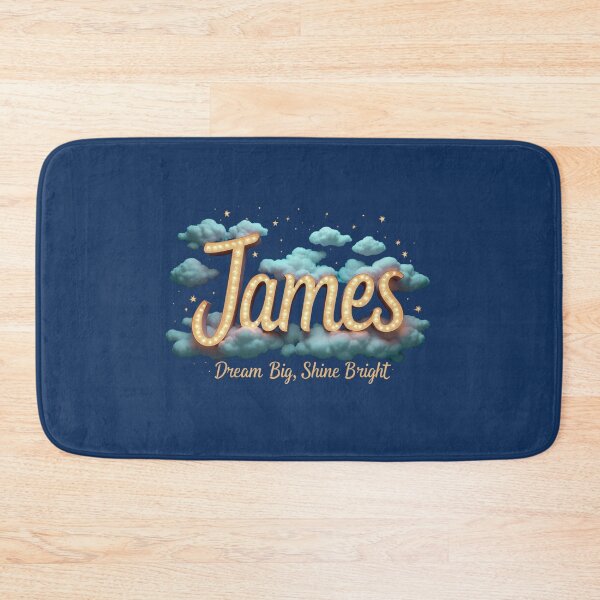 Item preview, James – Dream Big, Shine Bright” – Personalized Inspirational Design for Kids | Starry Night T-Shirt, Hoodie, Mug & Gift Collection** designed and sold by CallisC-Arts.