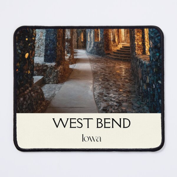 Item preview, West Bend Iowa Grotto | Religious Shrine Poster designed and sold by TuncGK.
