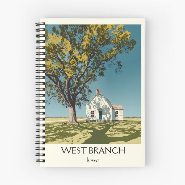 Item preview, West Branch Iowa Historic Site | Presidential Birthplace Poster designed and sold by TuncGK.