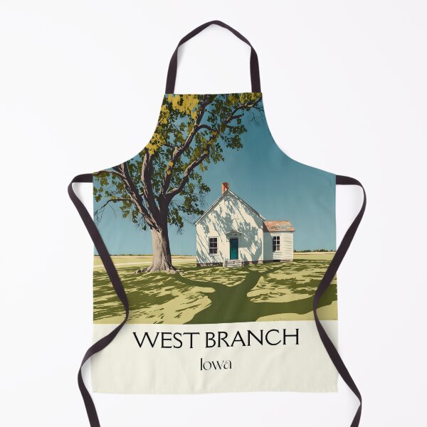 Item preview, West Branch Iowa Historic Site | Presidential Birthplace Poster designed and sold by TuncGK.
