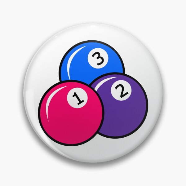 Item preview, Billard Ball Pride Flag Bisexual designed and sold by HarveyHandcraftsandDesigns.