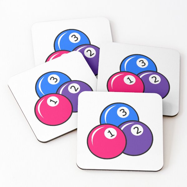 Item preview, Billard Ball Pride Flag Bisexual designed and sold by HarveyHandcraftsandDesigns.
