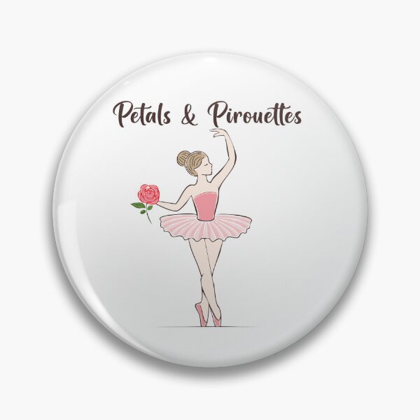 Item preview, Petals & Pirouettes Ballerina With a Rose designed and sold by SvetsShirts.