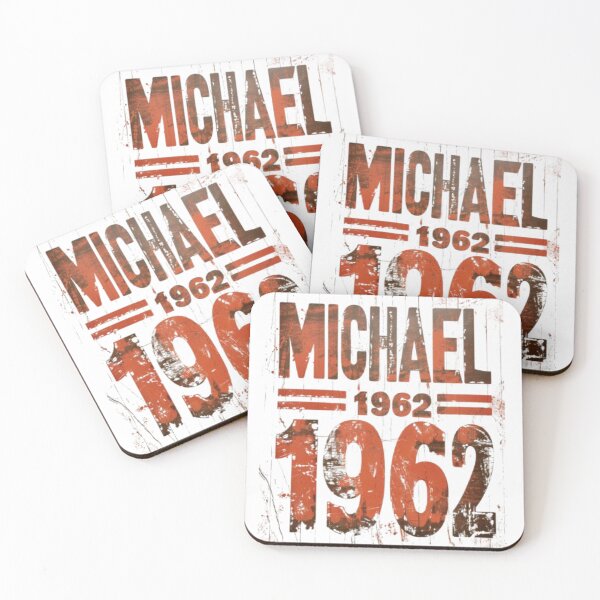 Item preview, Michael 1962 Vintage Retro Birthday designed and sold by AlexLineArt.