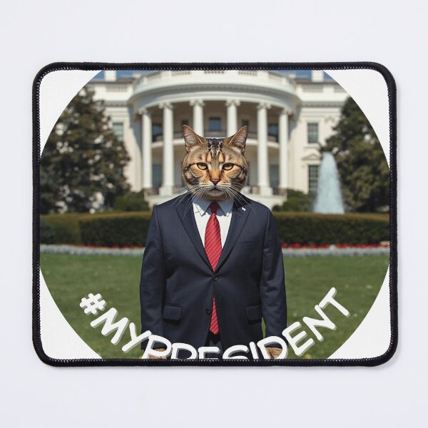 Item preview, Cat president at white house cute designed and sold by marpr0.