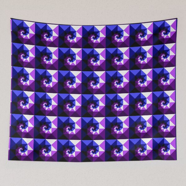 Item preview, Geometric Quilt (Swirl): Night 2 designed and sold by SarahJosArt.