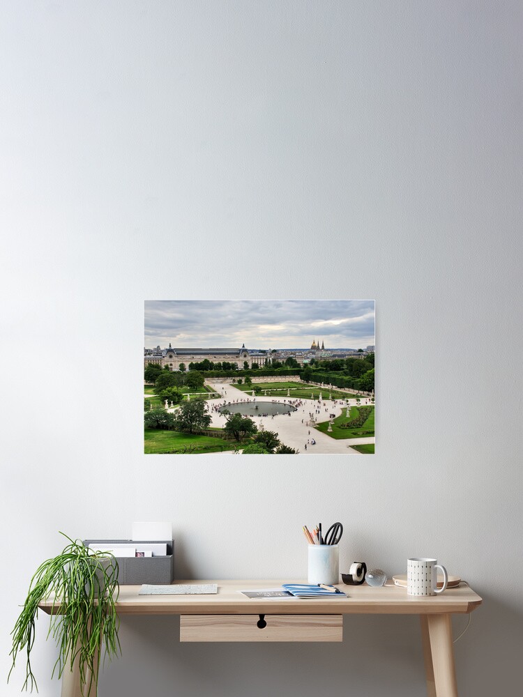 Thumbnail 2 of 3, Poster, Les Tuileries, Paris designed and sold by MaluC.