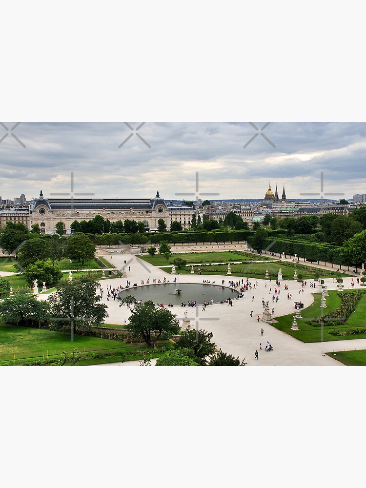 Thumbnail 3 of 3, Poster, Les Tuileries, Paris designed and sold by MaluC.