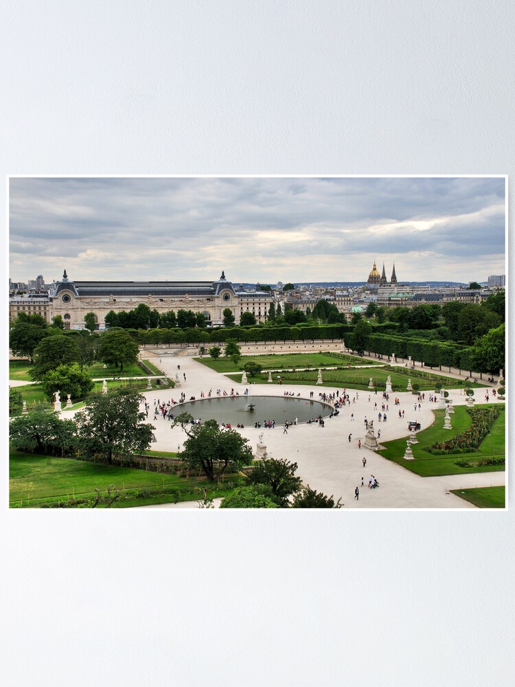 Thumbnail 1 of 3, Poster, Les Tuileries, Paris designed and sold by MaluC.