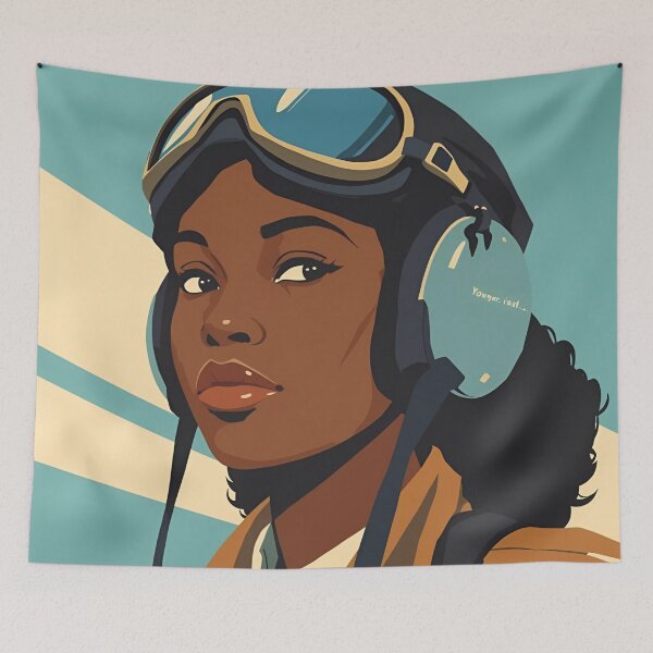 Item preview, Female Pilot designed and sold by Vintage City.