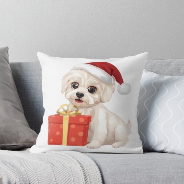Item preview, Christmas Puppy Clipart – Cute Santa Hat Dog Digital Sticker, Holiday Dog Illustration, Xmas Scrapbooking PNG” designed and sold by Mintiko2.