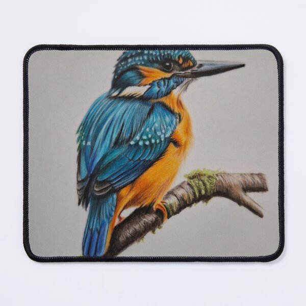 Item preview, Kingfisher designed and sold by Annagibbsart.