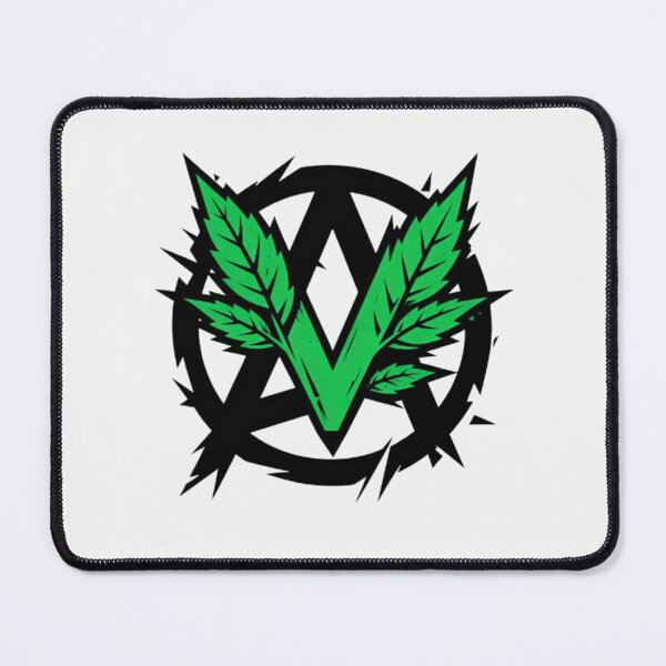 Item preview, Vegan Anarchy Symbol – Plant-Based Rebel designed and sold by Ditstyle.