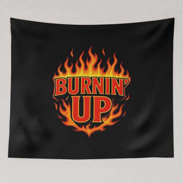 Item preview, Burnin Up Flames designed and sold by gear-posters.