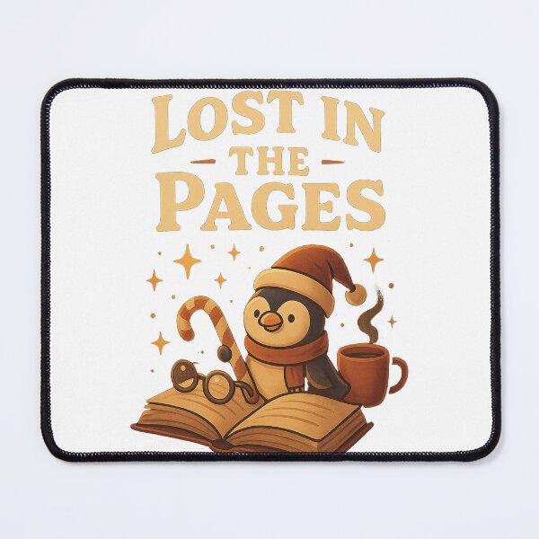 Item preview, Lost in the Pages – Cozy Bibliophile Art for Book Lovers designed and sold by Wear Sculpt.