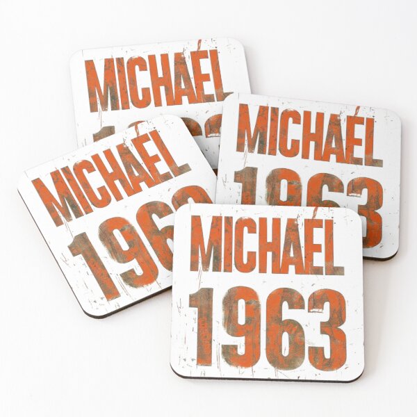 Item preview, Michael 1963 Vintage Retro Birthday designed and sold by AlexLineArt.