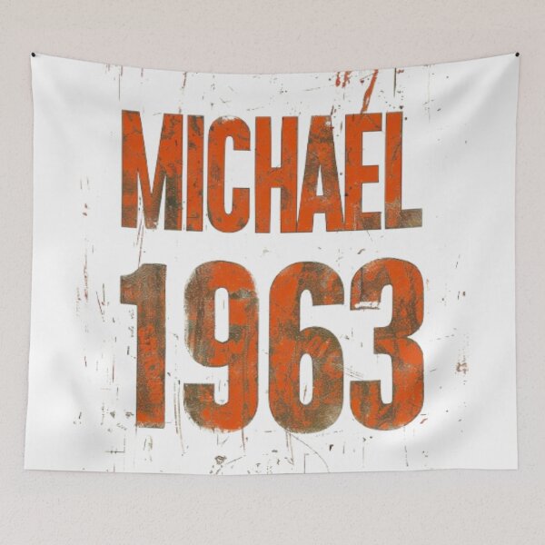 Item preview, Michael 1963 Vintage Retro Birthday designed and sold by AlexLineArt.
