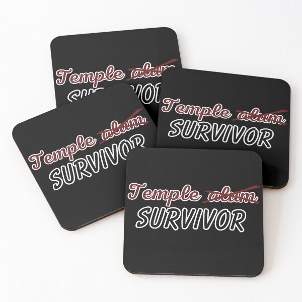 Item preview, Temple Alum Survivor (Black) designed and sold by keima101.