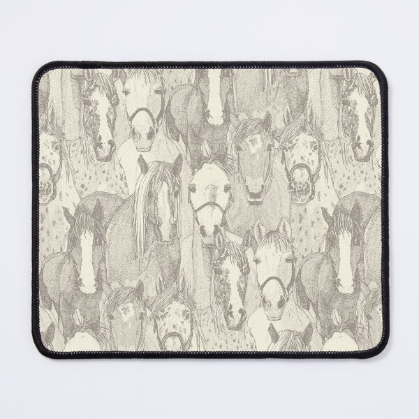 Item preview, just horses natural pearl designed and sold by scrummy.
