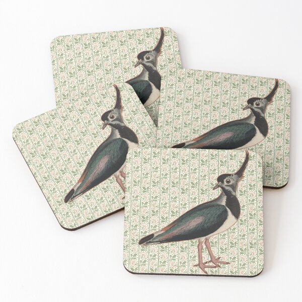 Item preview, Vintage Northern Lapwing Bird Print | 19th Century Crested Peewit Ornithology designed and sold by Folio and Field: Archival Art for Modern Living.