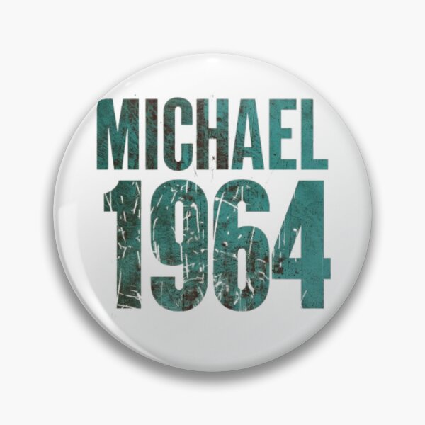 Item preview, Michael 1964 Vintage Retro Birthday designed and sold by AlexLineArt.