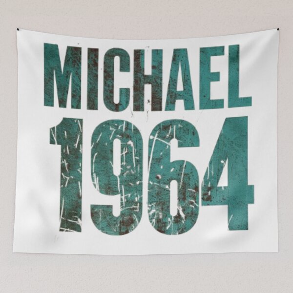 Item preview, Michael 1964 Vintage Retro Birthday designed and sold by AlexLineArt.