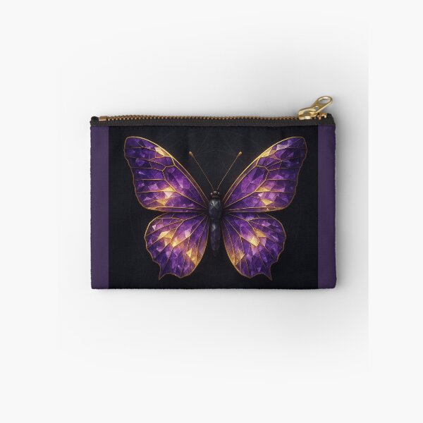 Item preview, Faceted Wings – Violet Emperor designed and sold by GeoWild Designs.