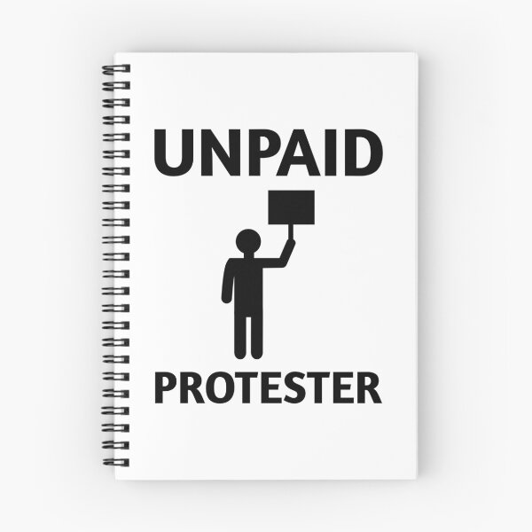Item preview, Unpaid protester  designed and sold by Rachel the Artist .