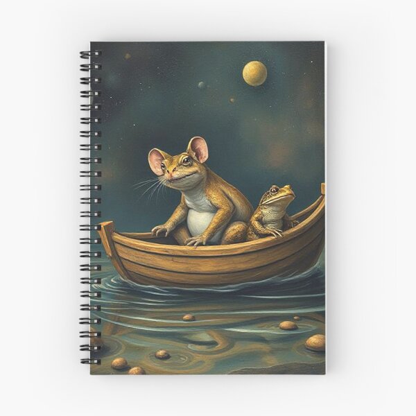 Aperçu de l'œuvre Chiffon et crapaud dans un bateau créée et vendue par Terry Collett.