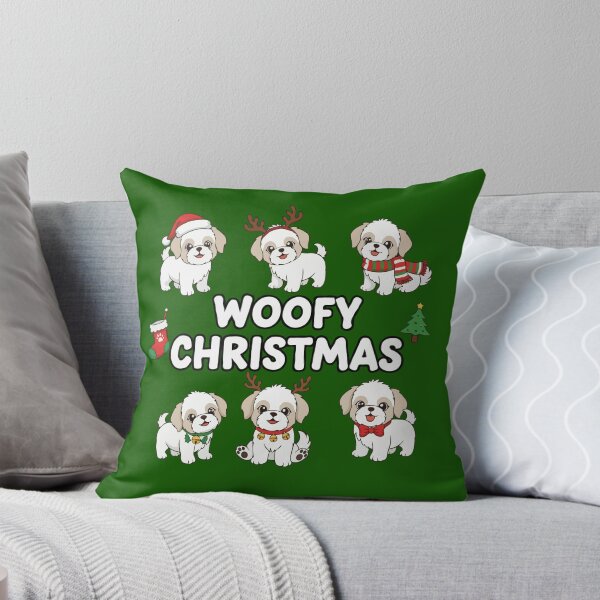 Item preview, Diseño navideño de Shih Tzu: un bonito regalo navideño para amantes de los perros. designed and sold by The Real Life Symphony.