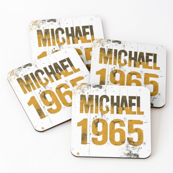 Item preview, Michael 1965 Vintage Retro Birthday designed and sold by AlexLineArt.