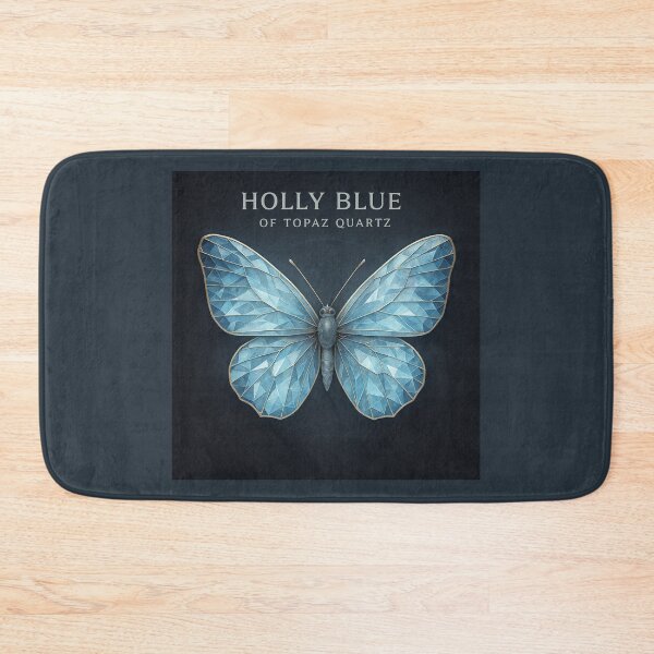 Item preview, Faceted Wings – Holly Blue of Topaz Quartz designed and sold by GeoWild Designs.